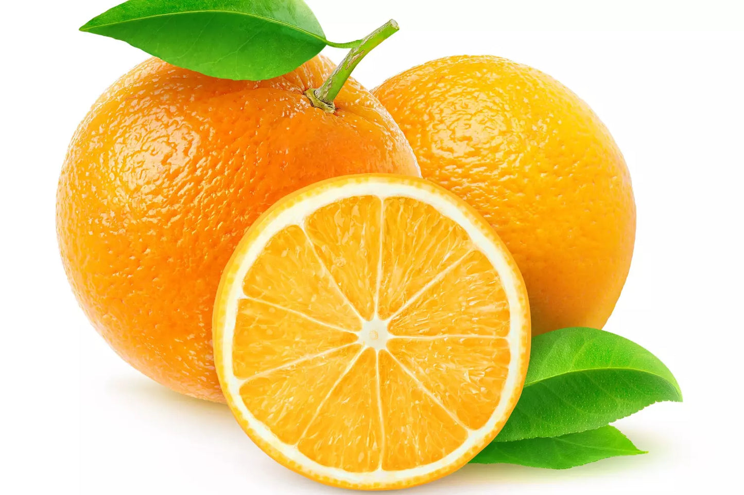 Oranges fraîches et vitaminées disponibles à la pièce ou au kilo