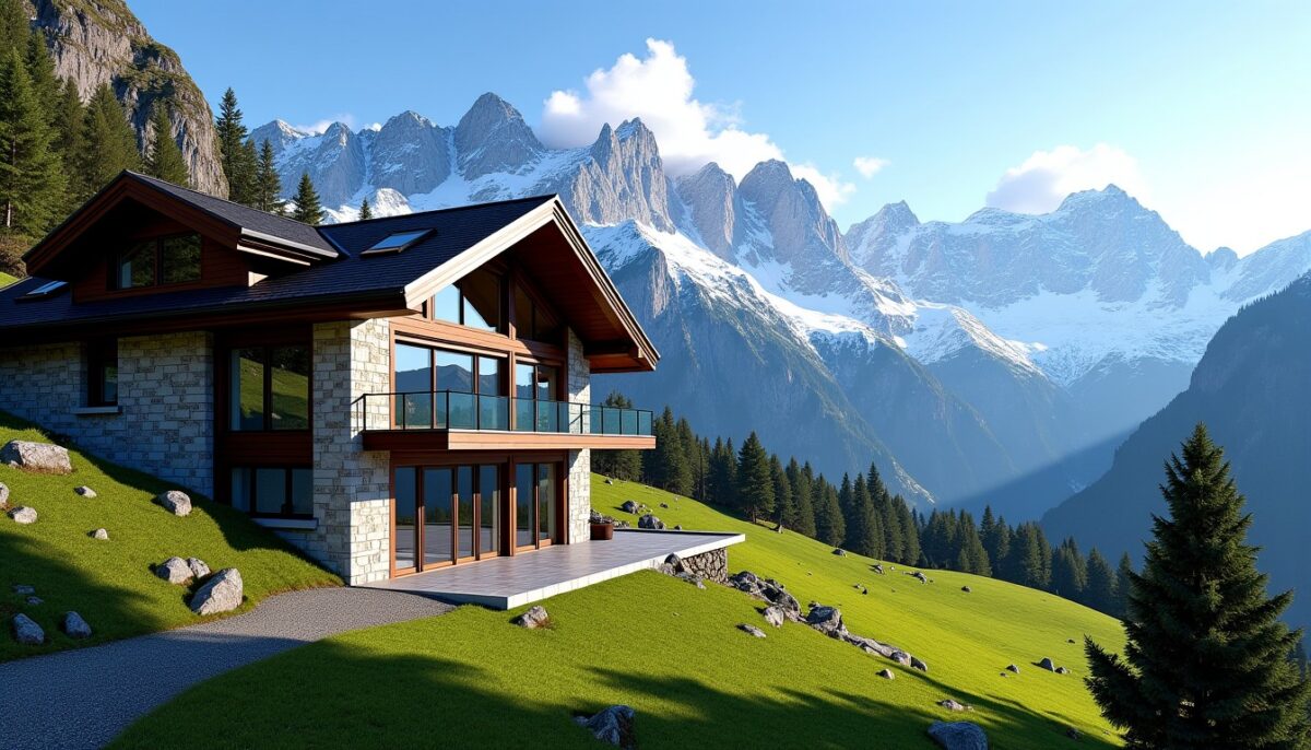 Villa Honegg : une retraite de luxe au cœur des Alpes suisses
