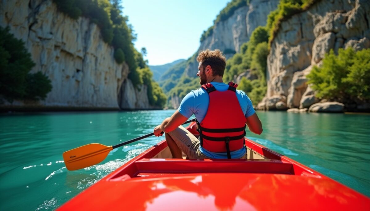 Explorer les Gorges de l'Ardèche en canoë : une aventure inoubliable au cœur de la nature sauvage Explorer les Gorges de l'Ardèche en canoë : une aventure inoubliable au cœur de la nature sauvage